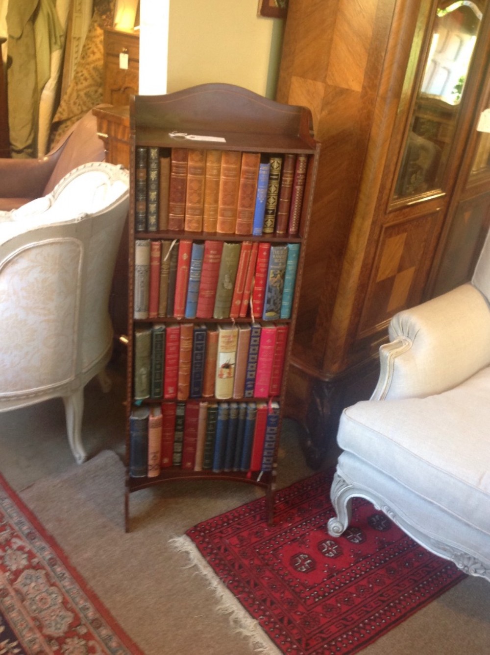 Small open bookcase