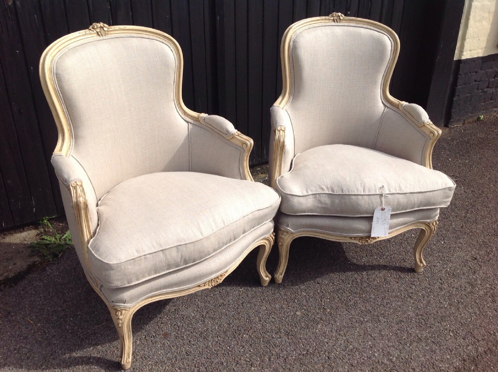 Pair of French armchairs View II