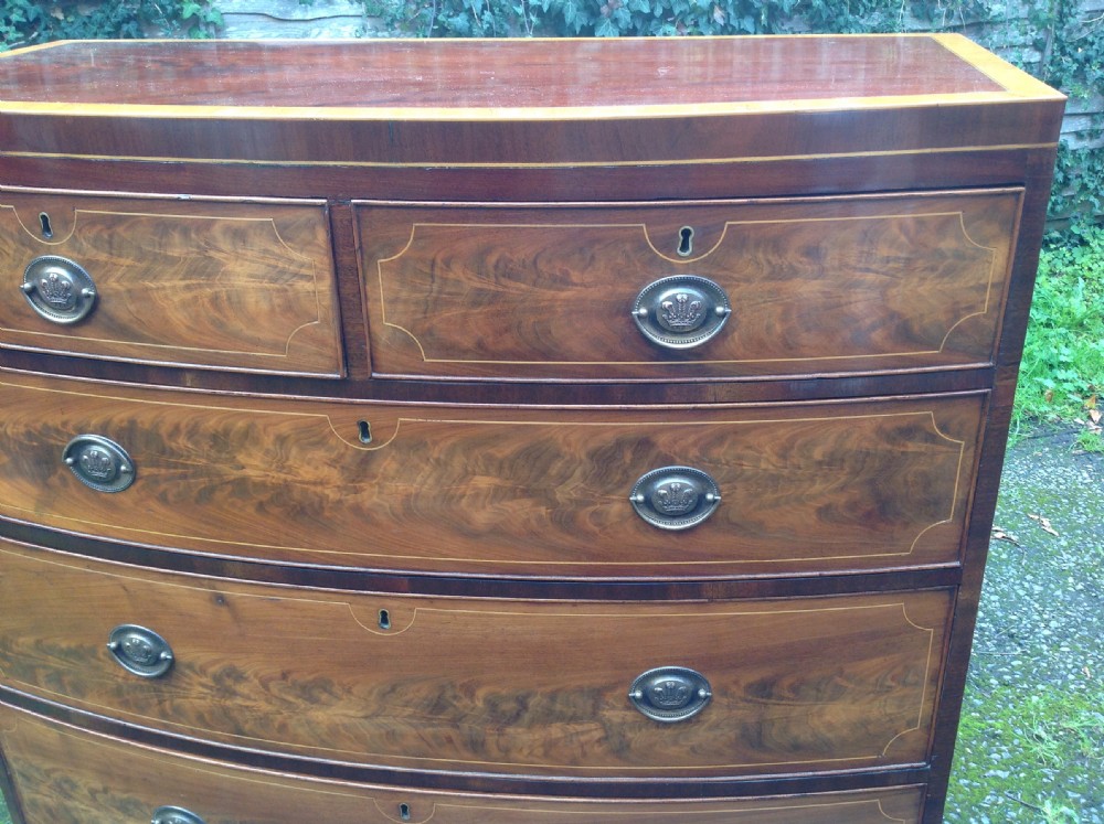 Georgian chest of Drawers  View IV
