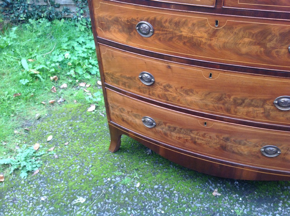 Georgian chest of Drawers  View V