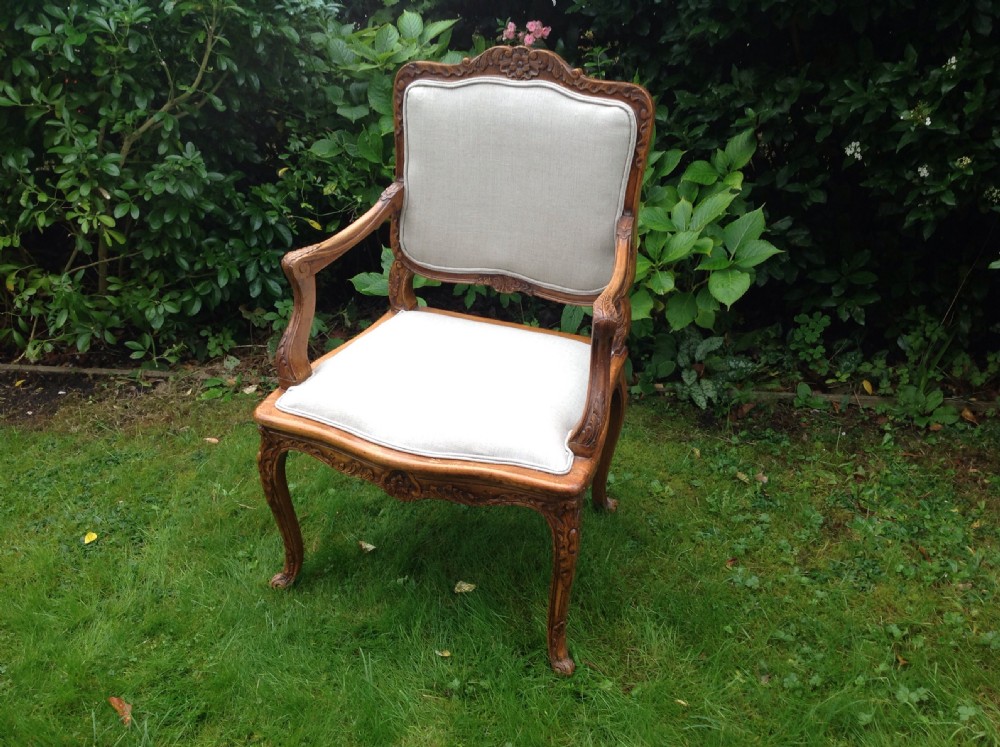 2 French LOuis XVI style armchairs View III