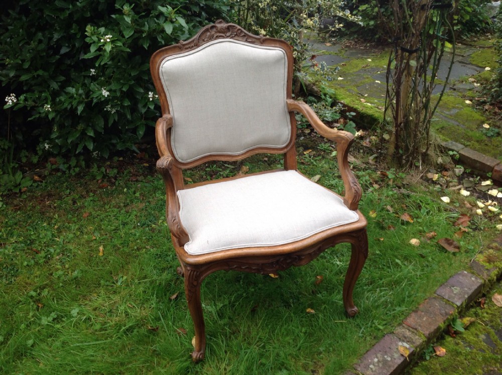 2 French LOuis XVI style armchairs View IV