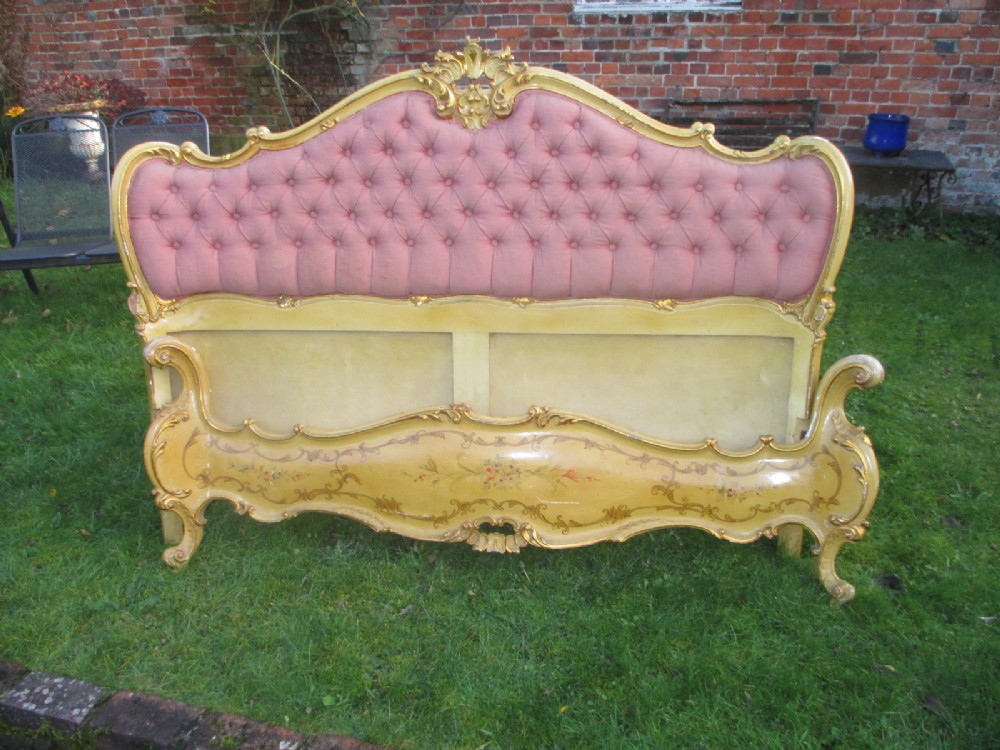 Kingsize painted Venetian Bed