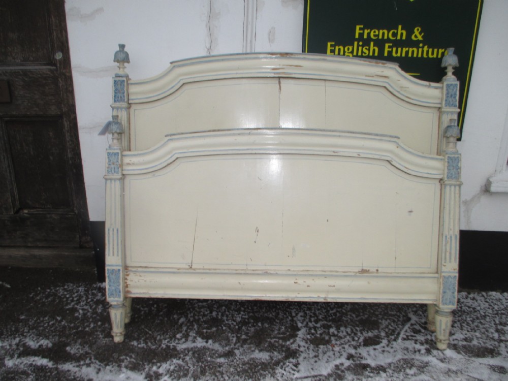 18th Century Painted Bed