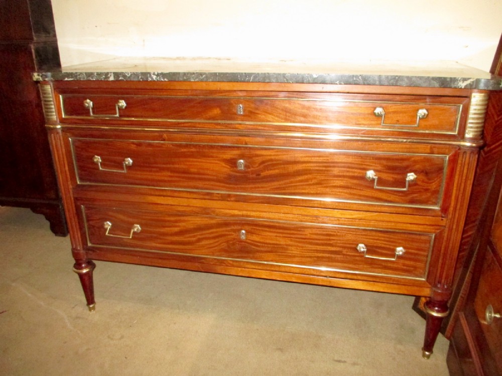 Mahogany Directoire Commode