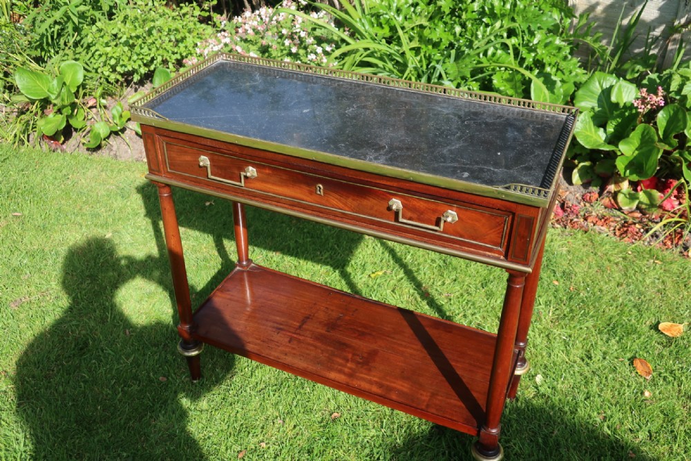 18th Century mahogany console table