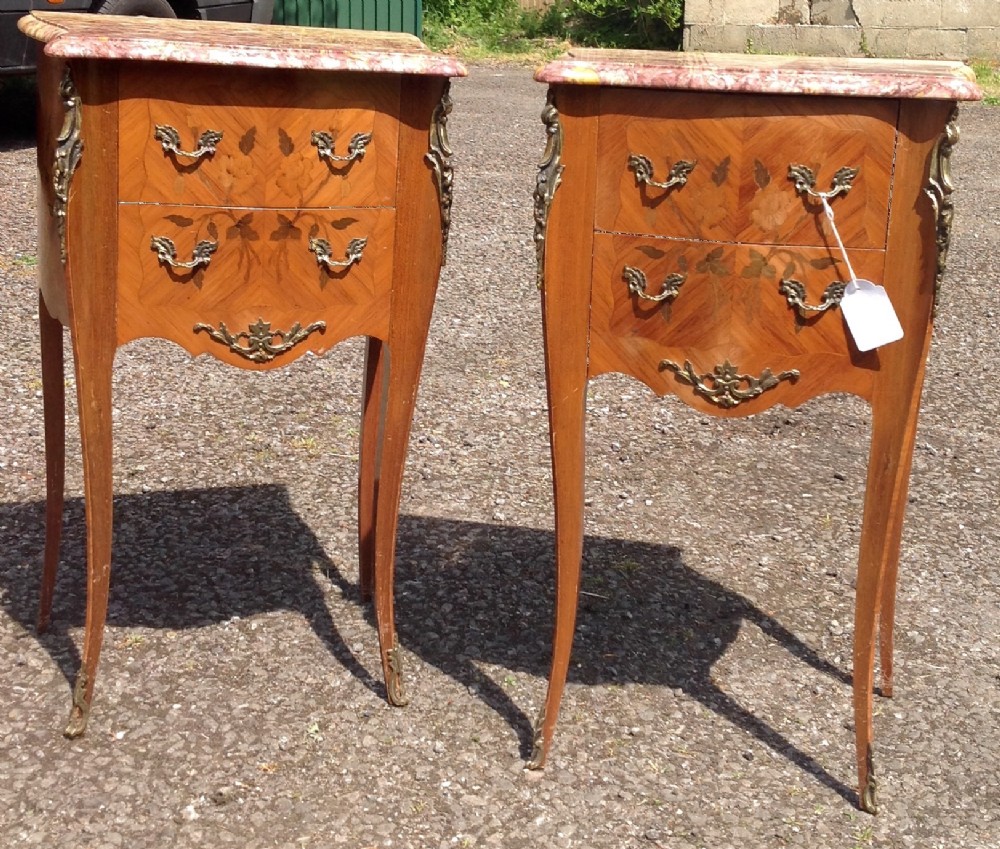 Pair of bedside tables