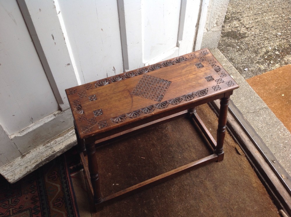 Oak stool