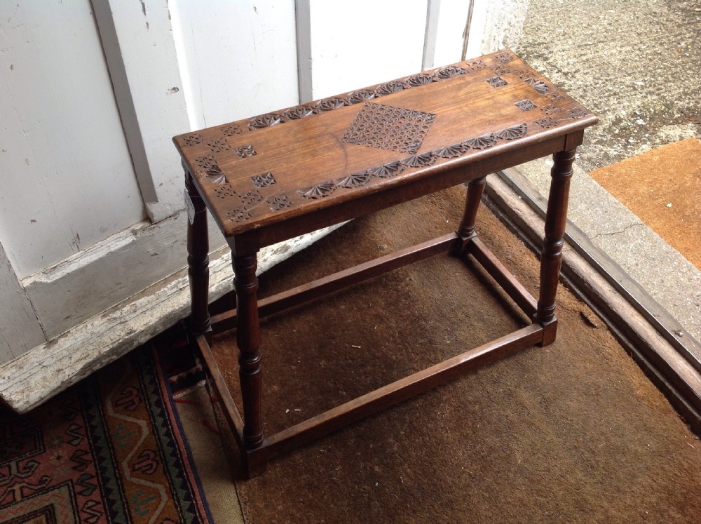 Oak stool View II