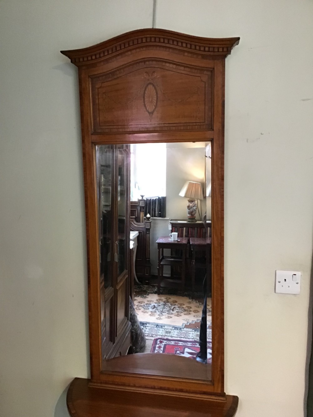 Satin wood Console Table View V