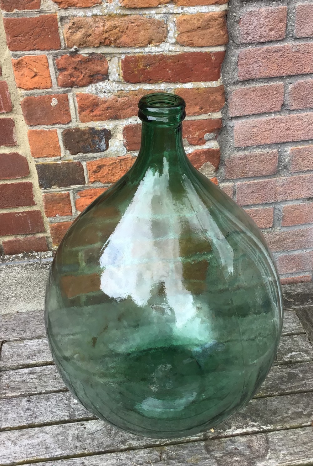 Green Olive Oil Bottle