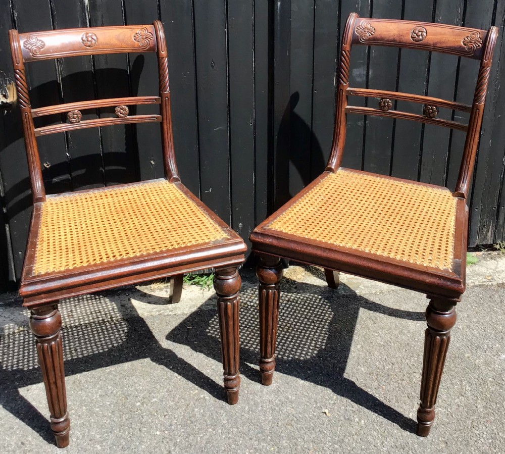 Pair of Regency Occasional Chairs