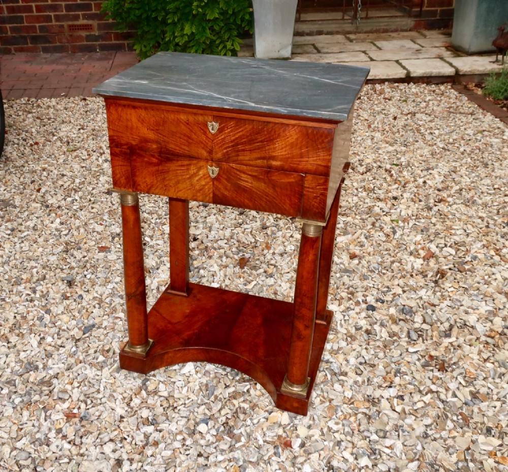 French Empire dressing or work table