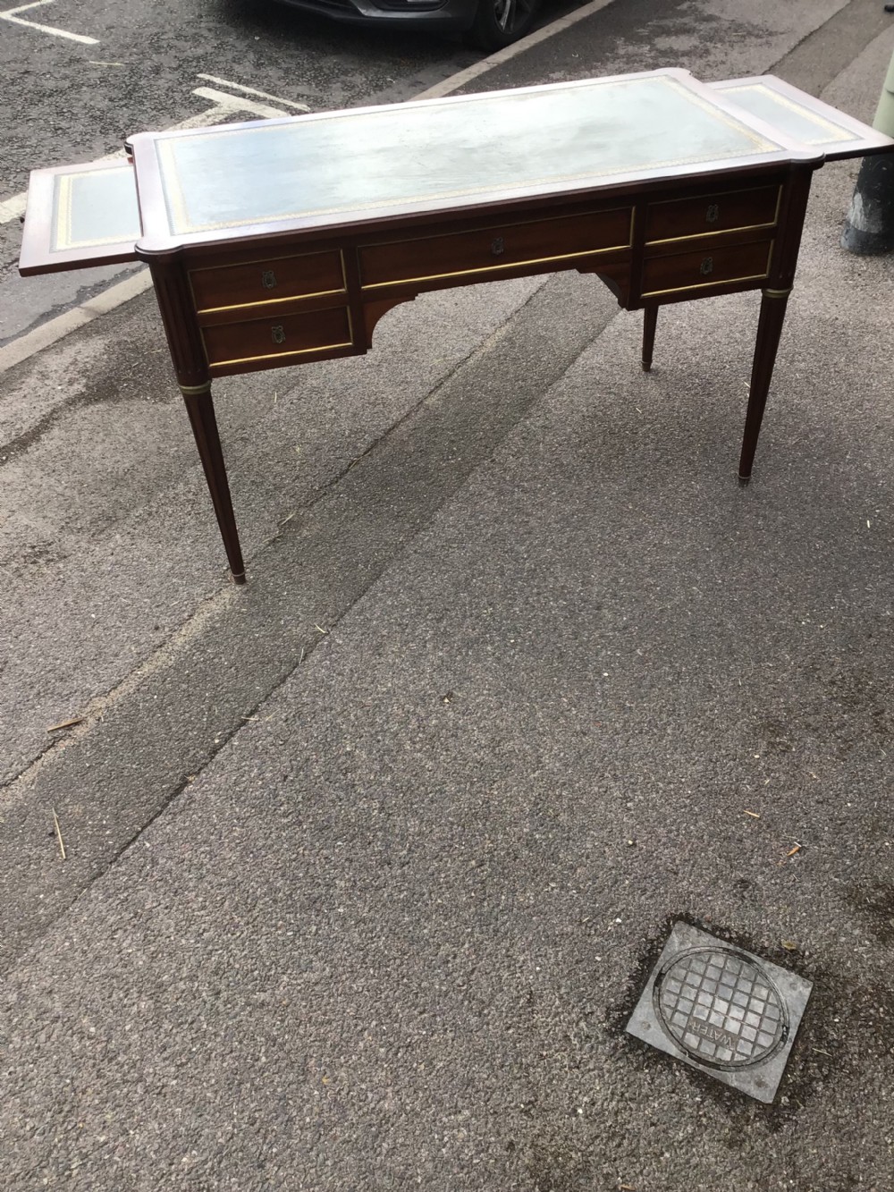 empire style French Bureau Plat View V