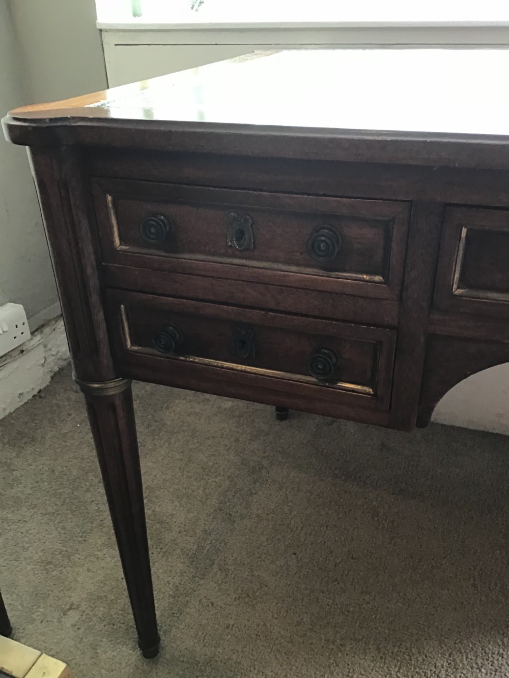 empire style French Bureau Plat View VIII