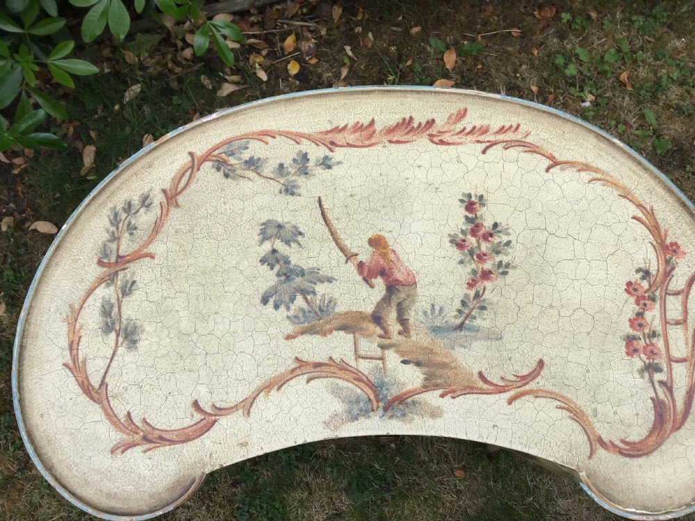 Pair French night tables  View III