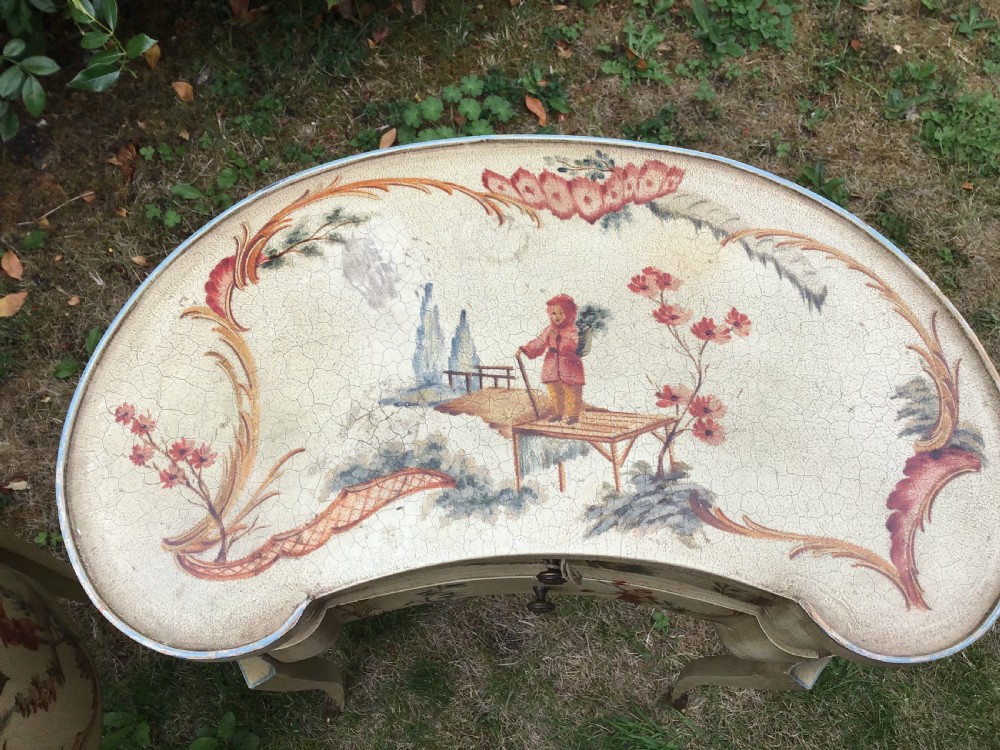 Pair French night tables  View IV