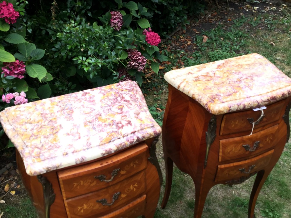  Frenchbedside cupboards View II