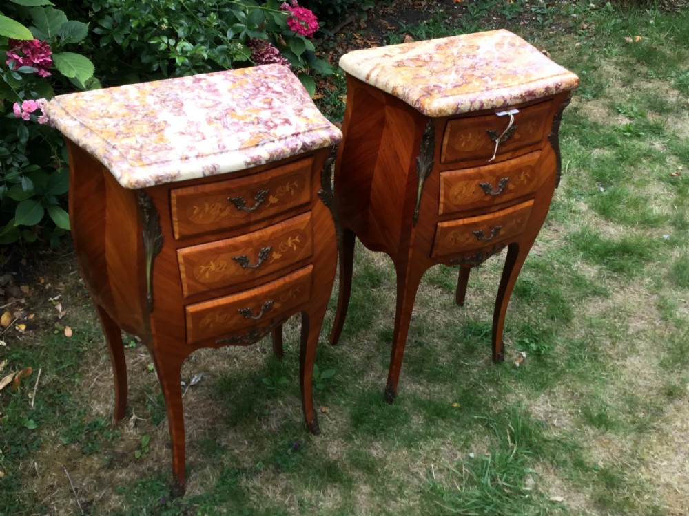  Frenchbedside cupboards View III