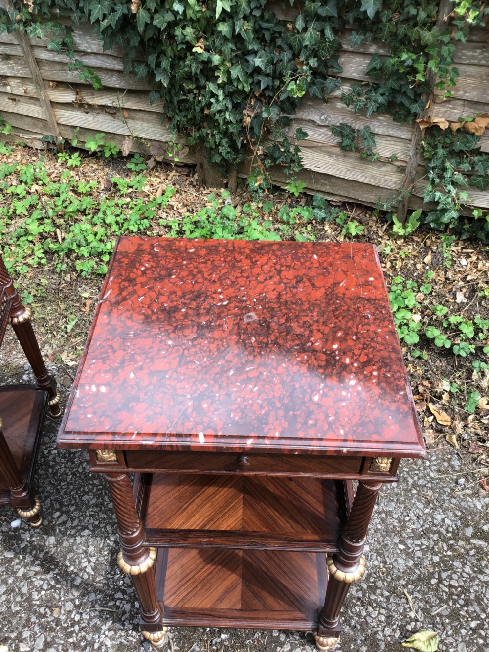 pair of Louis Phillipe night tables View IV