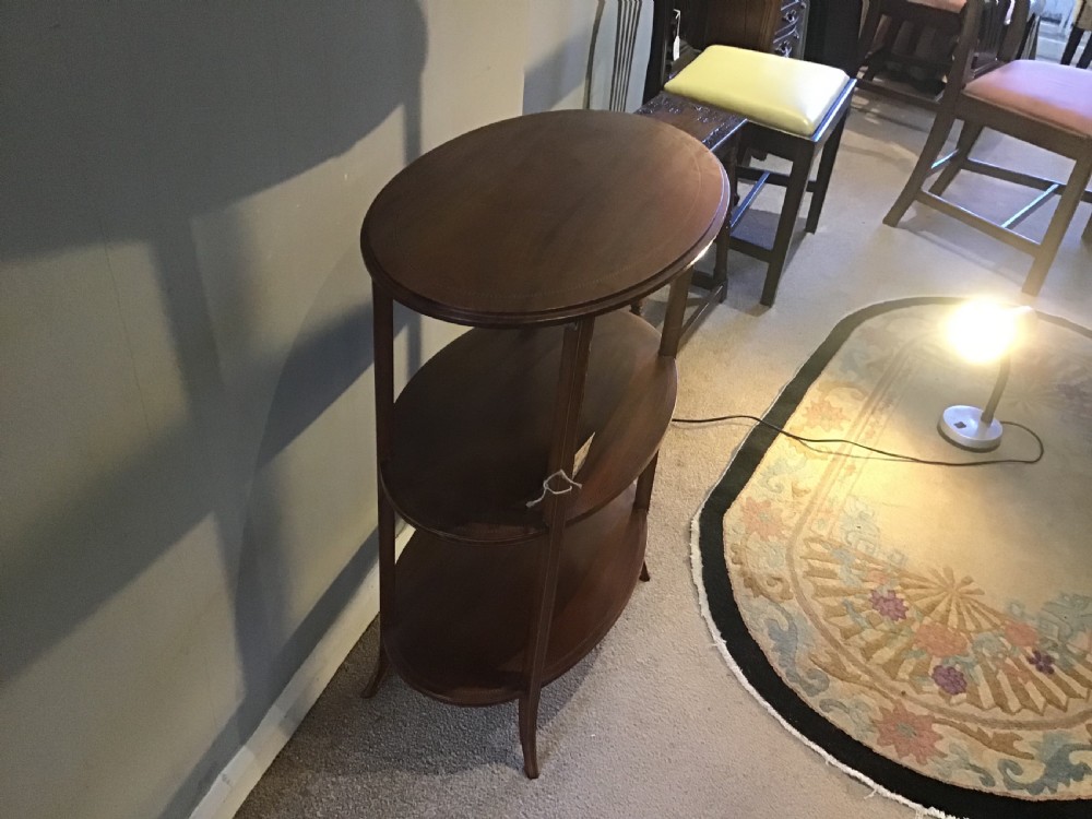 You Mahogany 3tier table View II