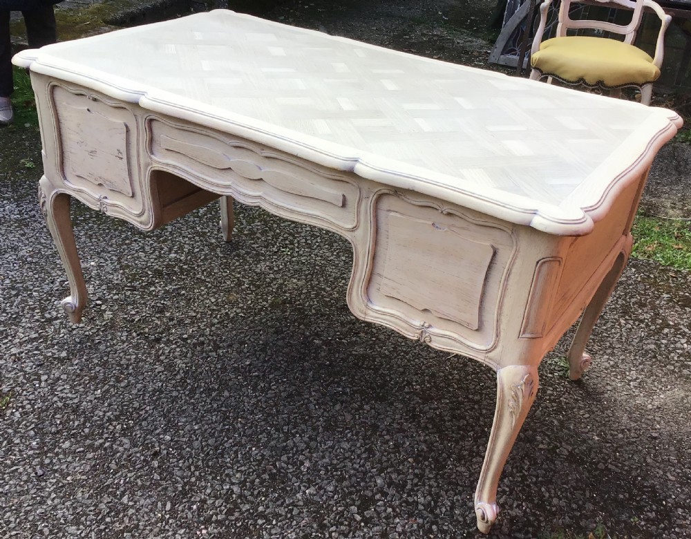 French Oak Desk View IV