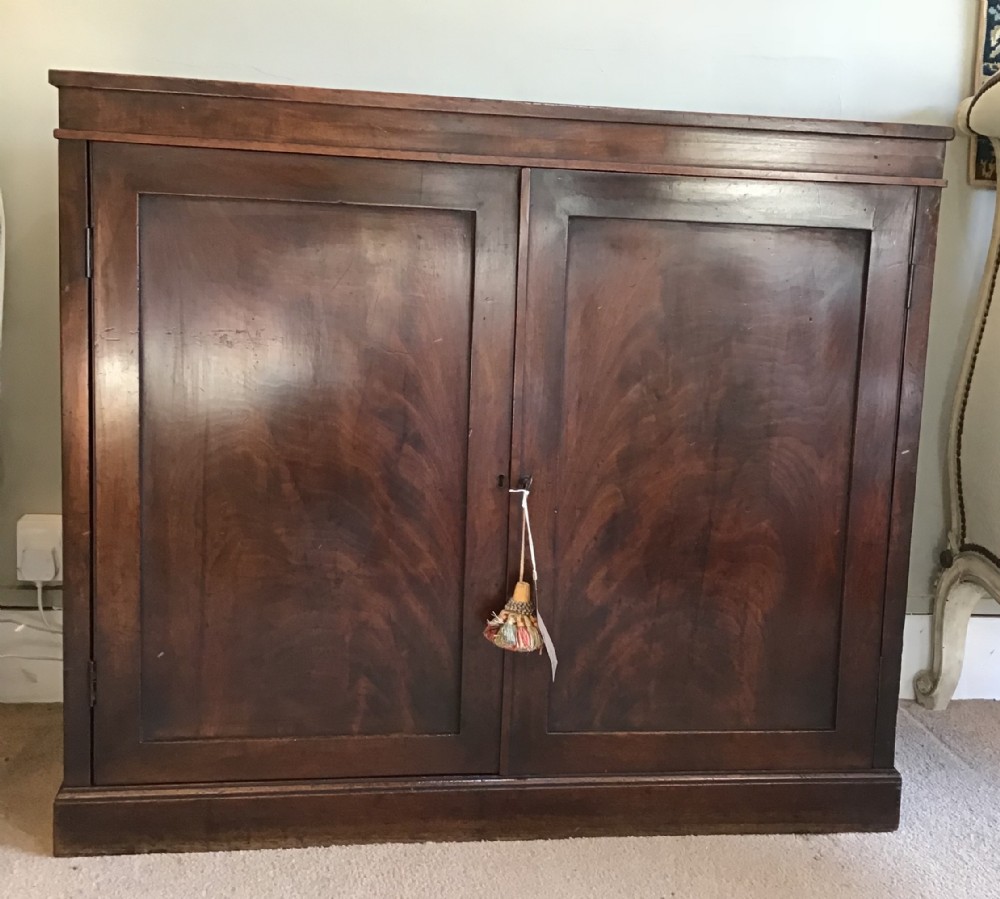 George III Mahogany Cupboard
