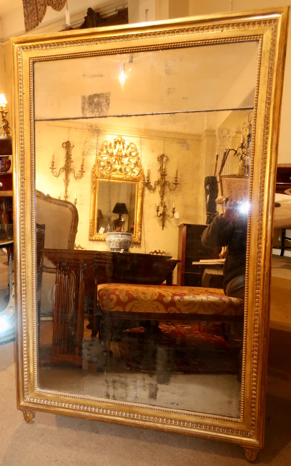 Early 19th Century gilt mirror 