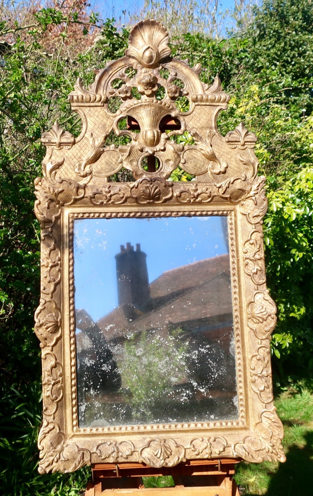Early 18th Century Gilt Mirror 