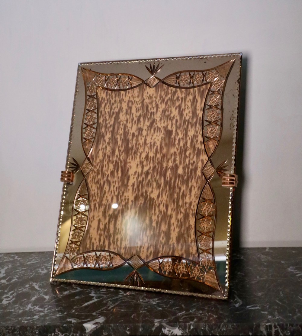 Very large Venitian glass photo frame  View II