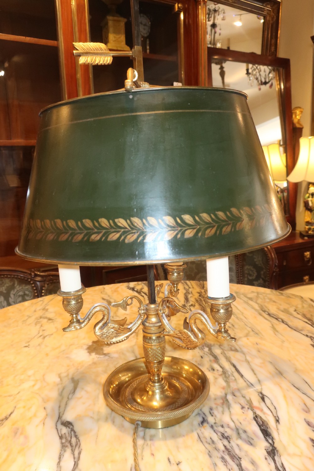 Large French Bouillotte lamp 