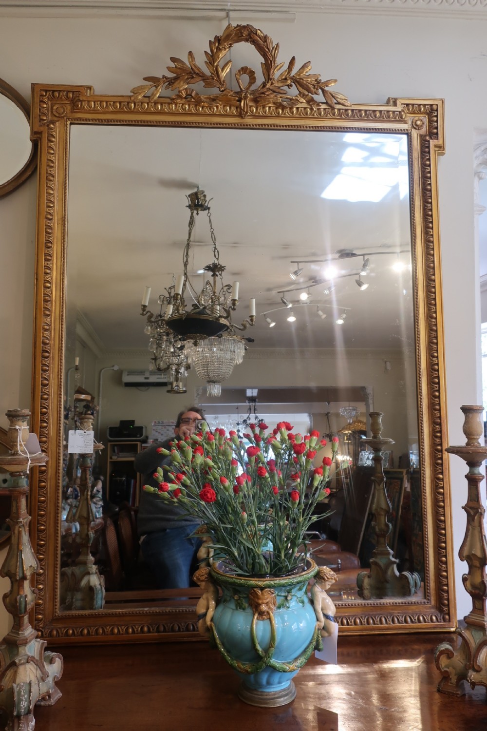 Large Gilt Mirror 