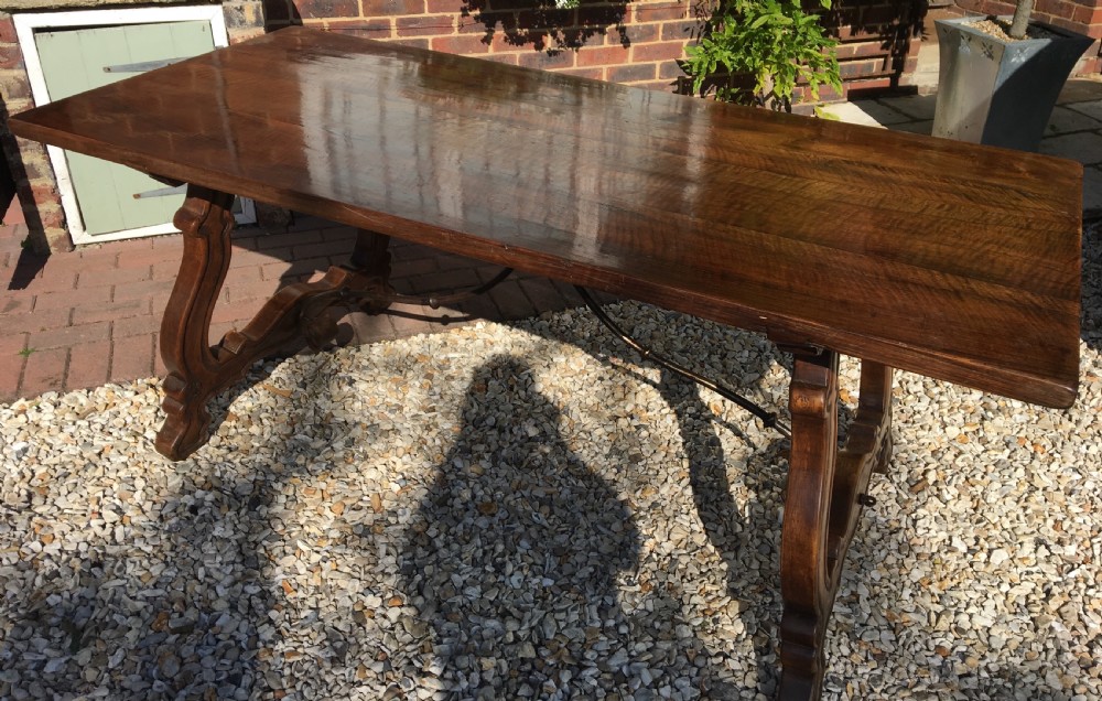 Spanish Walnut Dining Table  View II