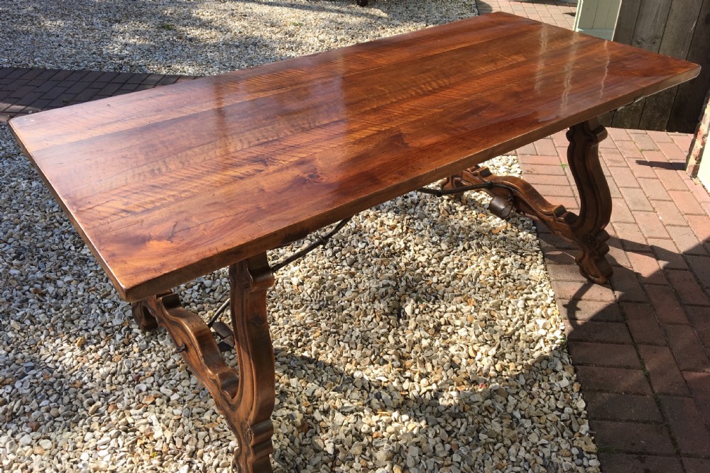 Spanish Walnut Dining Table  View III
