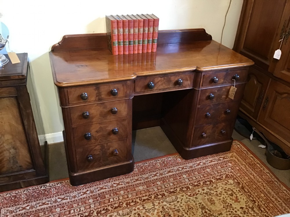 victorian mahogany desk View II