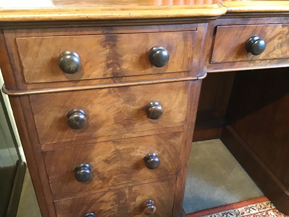 victorian mahogany desk View III