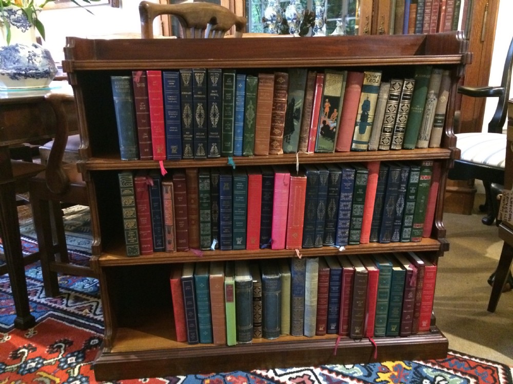 Mahogany bookcase