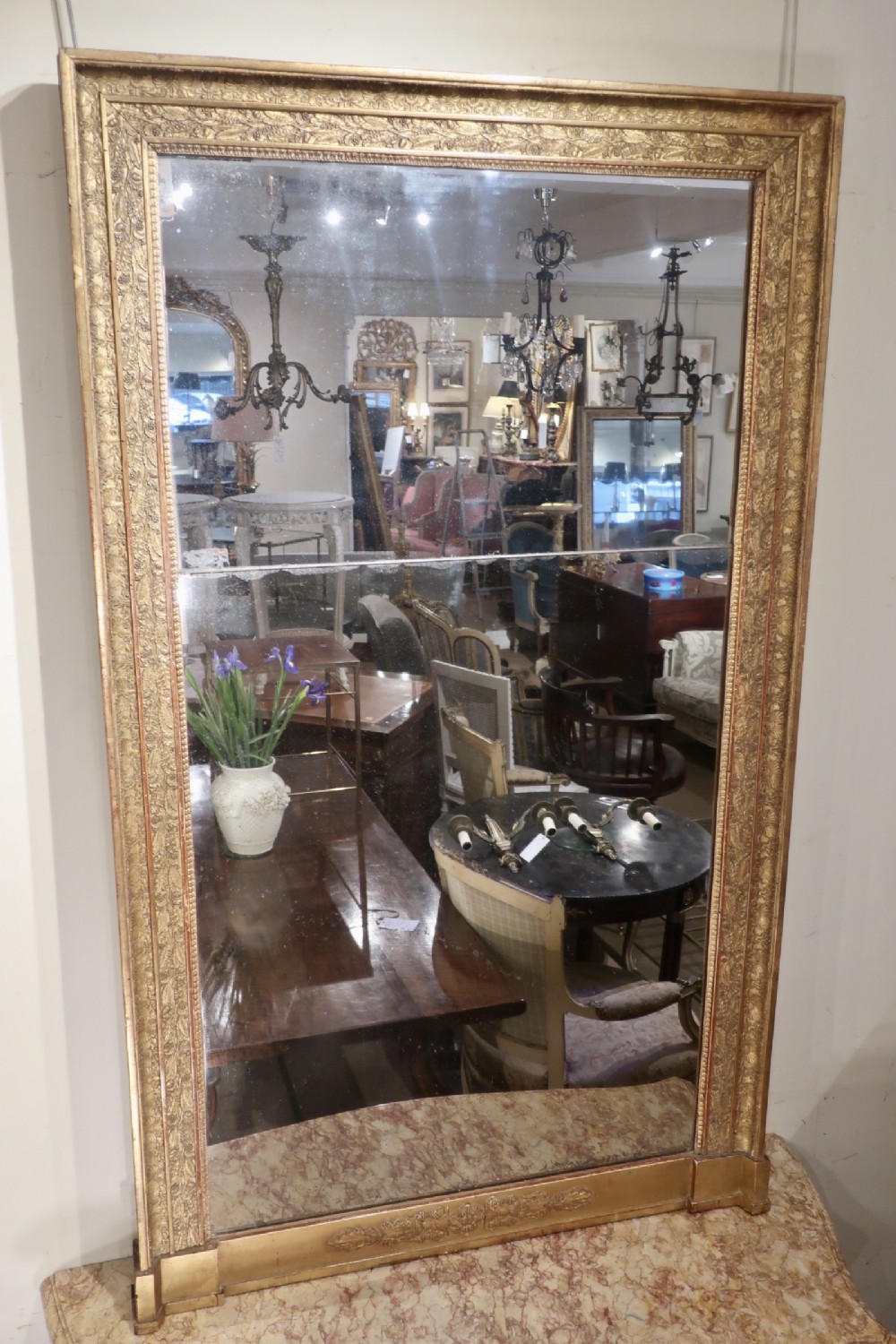French Restauration mirror 