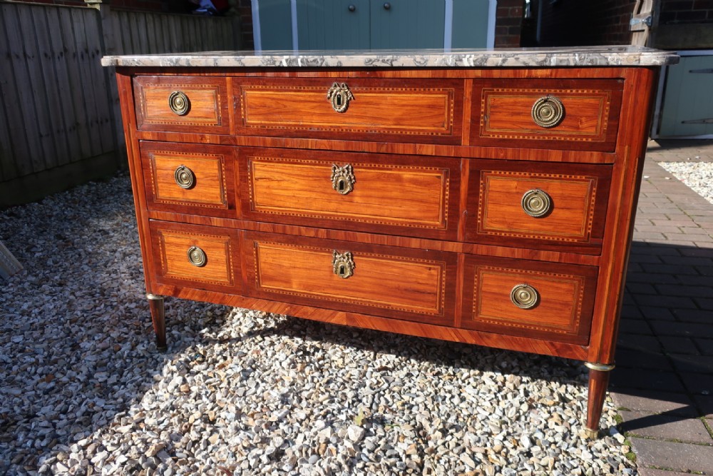 18th Century marquetry commode 