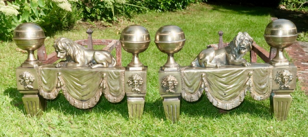 18th Century pair of Chenets 