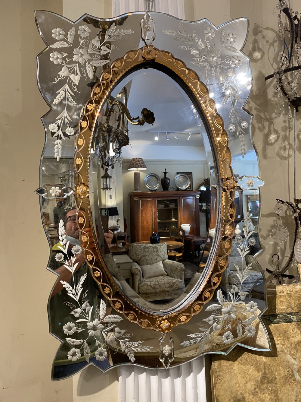 Venetian mirror 