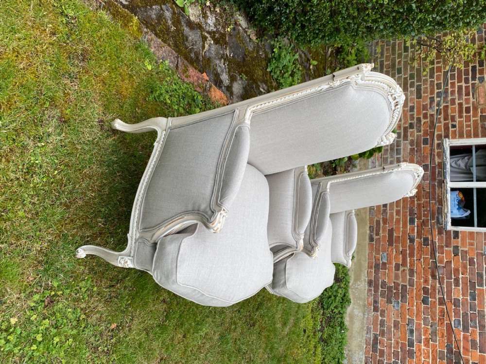 Pair of large French armchairs  View VI