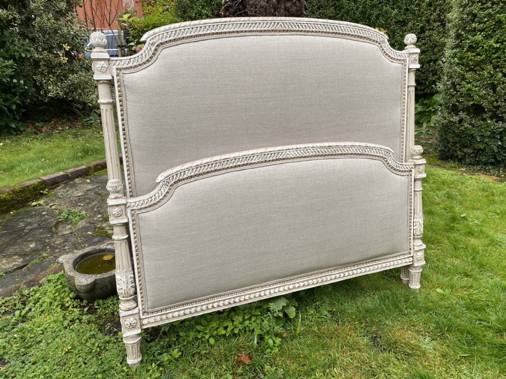 French upholstered Kingsize bed
