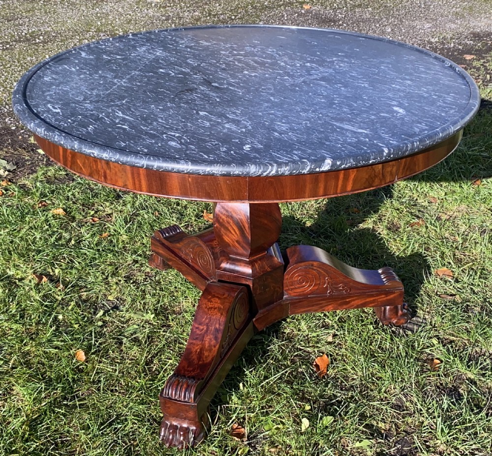 Flame mahogany Gueridon or centre table  View VII