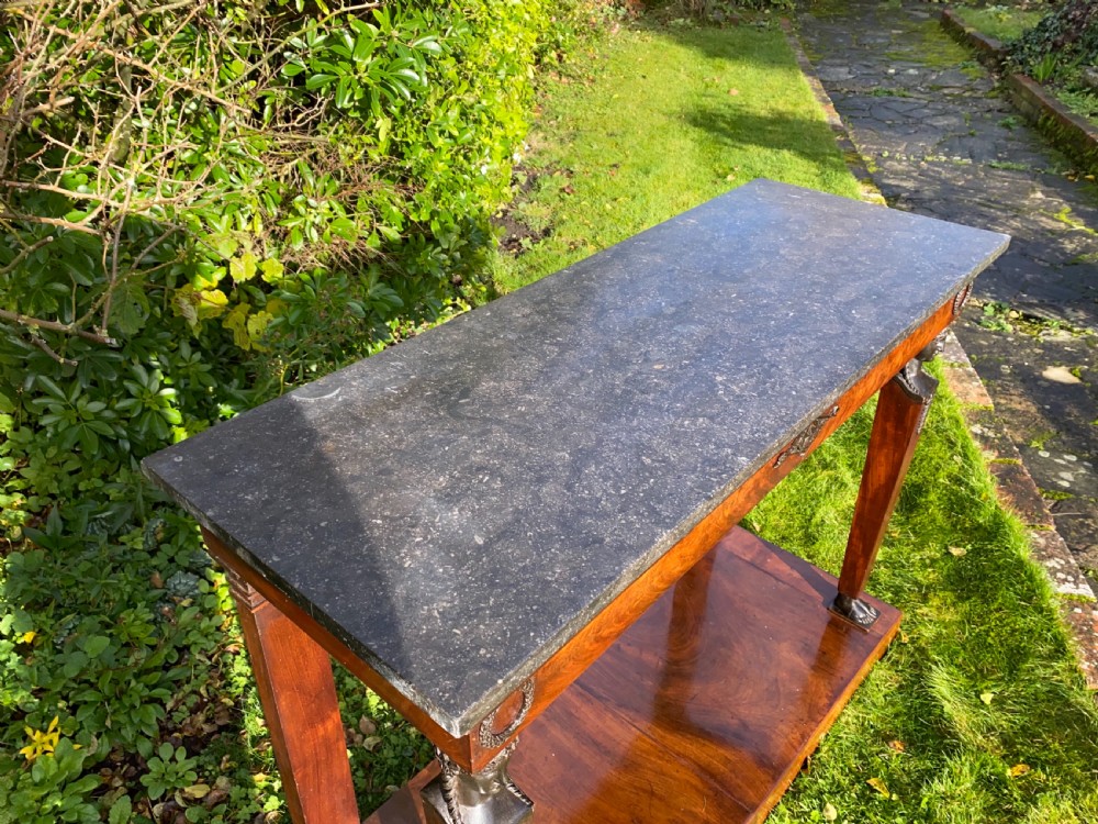 French Empire console table View II