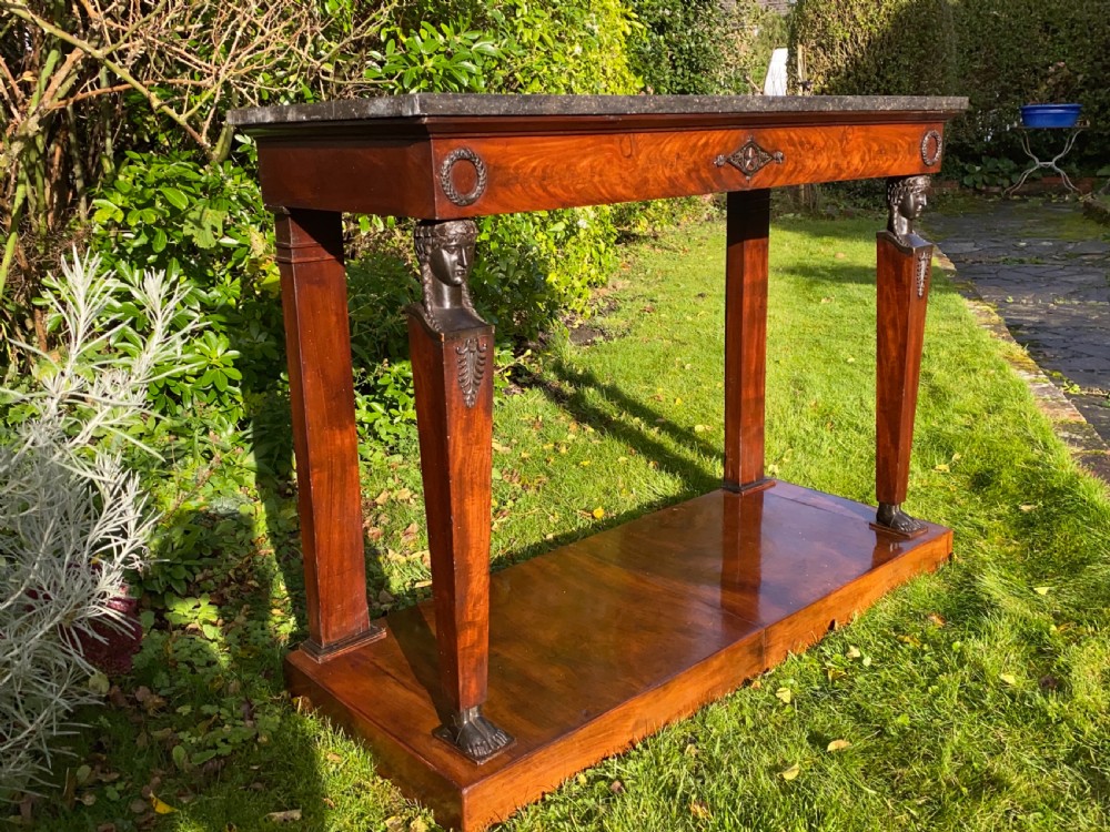 French Empire console table View IV