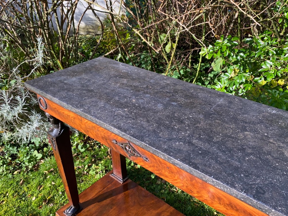 French Empire console table View V