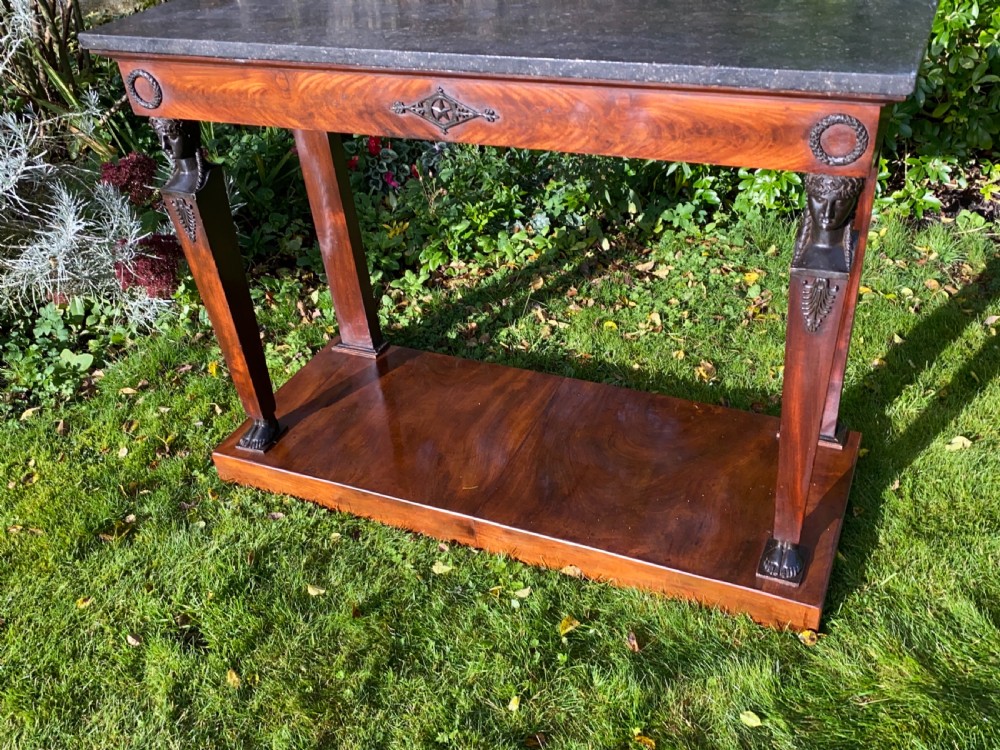 French Empire console table View VII