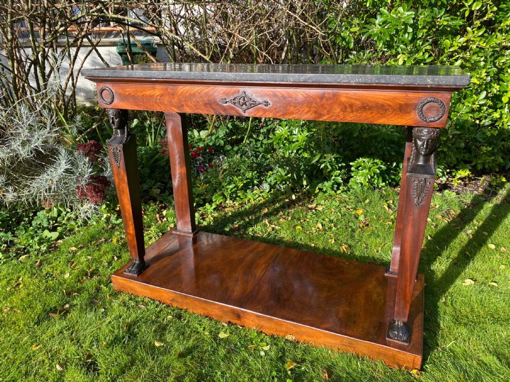 French Empire console table View IX