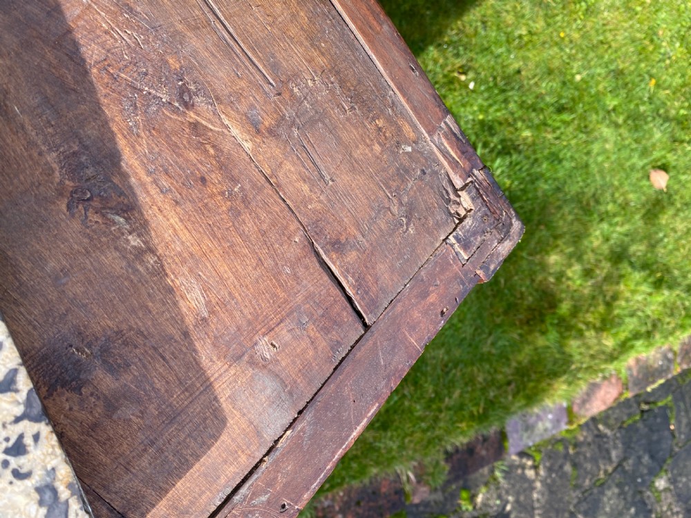 18th Century walnut commode  View II